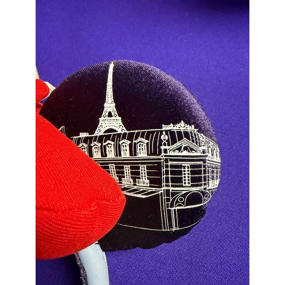 2026 Disney EPCOT World Showcase France Beret Minnie Ears Headband NEW
